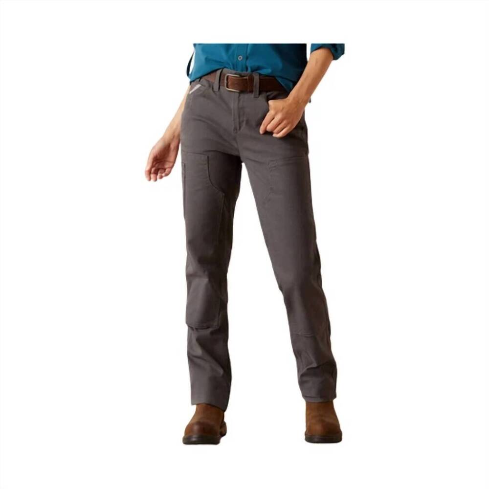 NEW ARIAT women's rebar made tough pants in brown